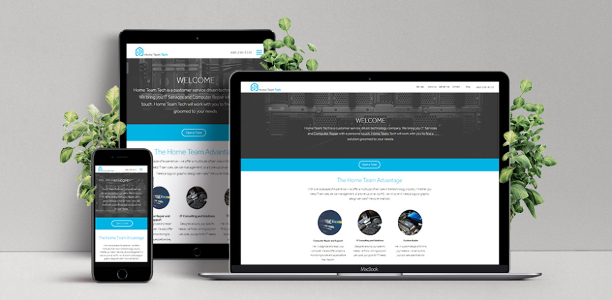Home Team Tech Website